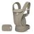 Marsupiu Omni Deluxe Mesh Soft Olive Ergobaby, Culoare: Crem