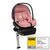 Scoica auto, Lionelo, i-Size Astrid, Include baza Isofix, 0-13 Kg, 40-87 cm, Testat ADAC, Conform cu R129, Roz, Culoare: Roz, Grupa: 0-13kg (0 luni - 12 luni)