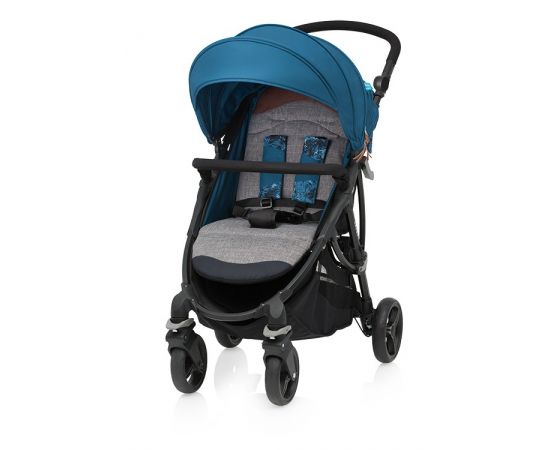 Carucior sport Smart 05 Turquoise 2019 - Baby Design, Culoare: Albastru