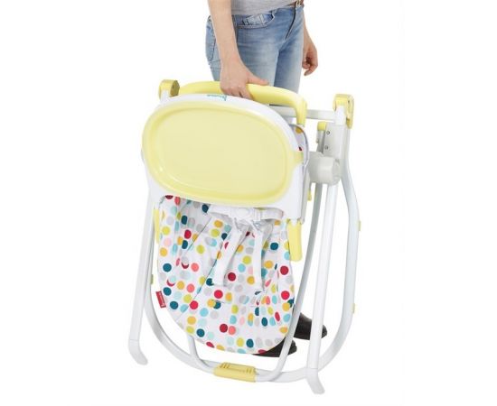 Scaun de masa compact Yellow - Badabulle,poza 6