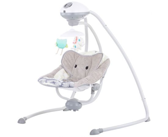 Leagan electric Chipolino Aida gray dumbo, Culoare: Gri