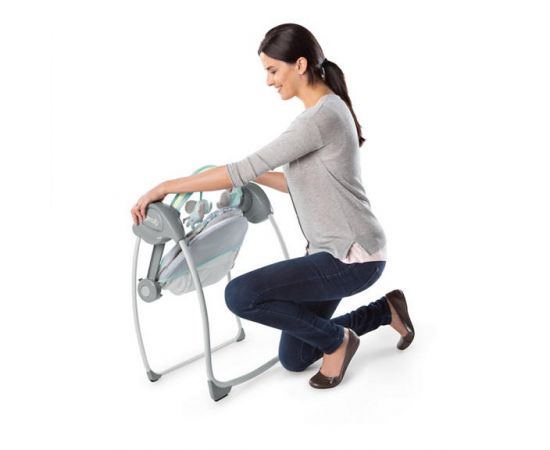 Ingenuity - Leagan portabil Comfort 2 Go Jungle Journey,poza 3