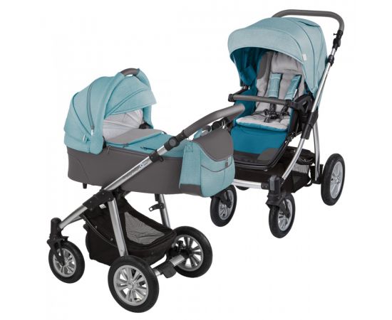 Carucior 2 in 1 Dotty 05 Turquoise - Baby Design