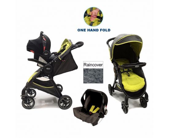 Carucior FastAction Fold 2.0 TS Sport Lime - Graco
