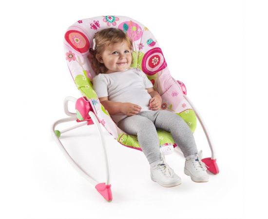 Balansoar cu vibratii 2 in 1 Raspberry Garden Bright Starts,poza 3
