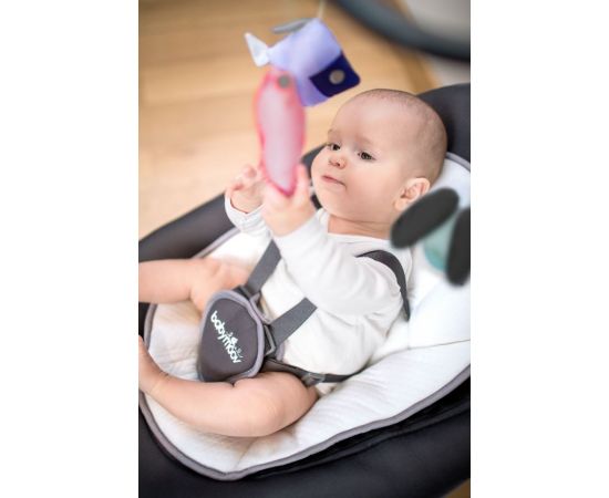 Leagan Swoon Motion Zinc Babymoov, Culoare: Alb/Gri,poza 7