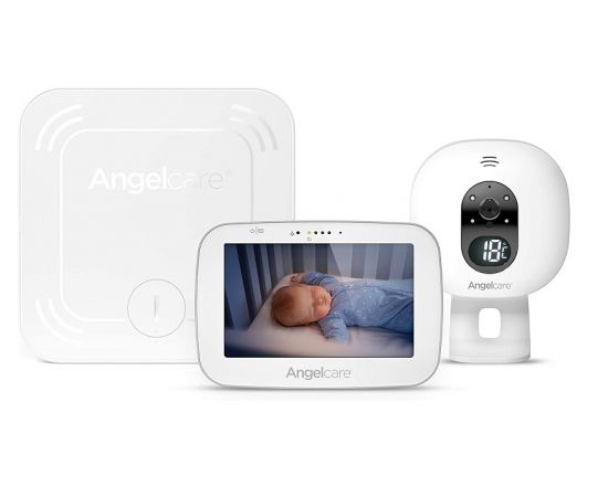 Videofon si Monitor de miscare Angelcare AC527 SensAsure cu placa de detectie wireless