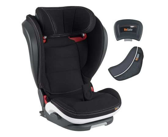 Scaun auto BeSafe iZi Flex Fix i-Size Premium Black, Culoare: Negru, Grupa: 15-36kg (4 ani - 12 ani)