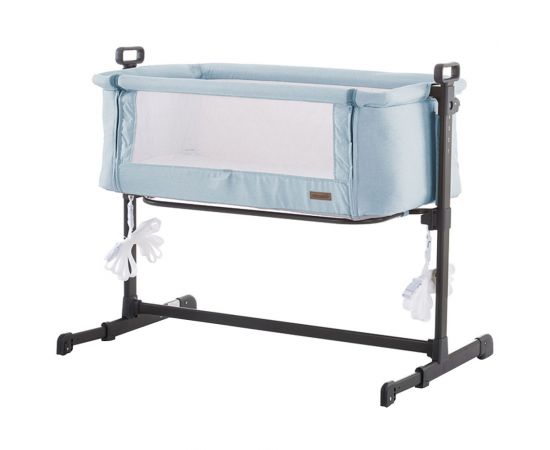 Patut Co-Sleeper Chipolino Close To Me Blue, Culoare: Albastru