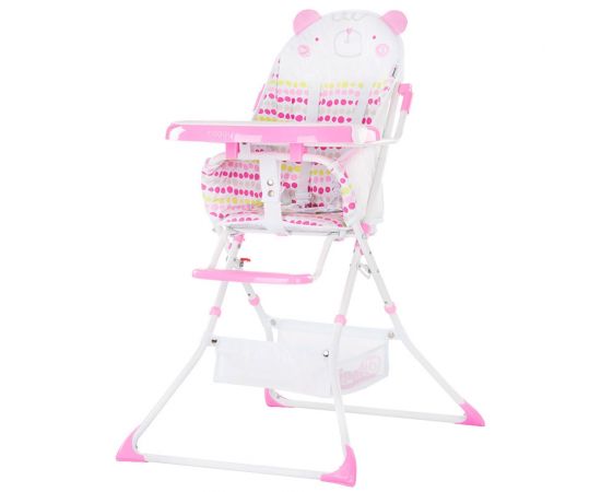 Scaun de masa Chipolino Maggy pink bear