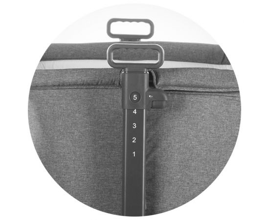 Patut Co-Sleeper Chipolino Close To Me Blue, Culoare: Albastru,poza 4
