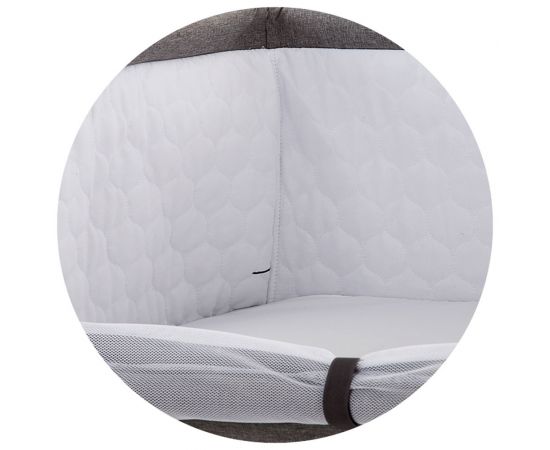Patut Co-Sleeper Chipolino Close To Me Blue, Culoare: Albastru,poza 5