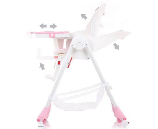 Scaun de masa Chipolino Gelato rose pink, Culoare: Roz,poza 3