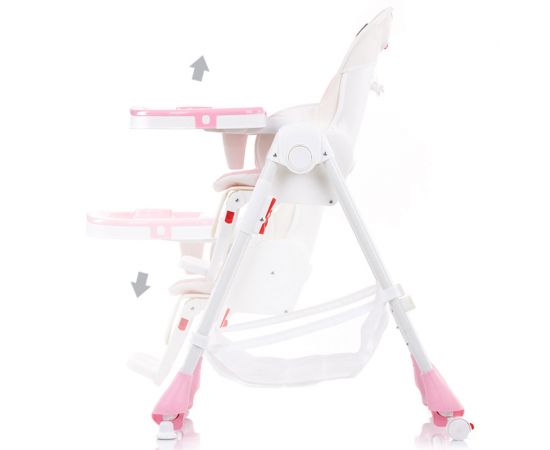 Scaun de masa Chipolino Gelato rose pink, Culoare: Roz,poza 4