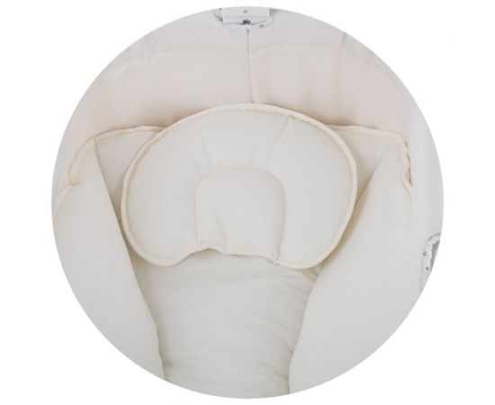 Patut si leagan electric Chipolino Rock-a-bye baby blue, Culoare: Albastru,poza 3