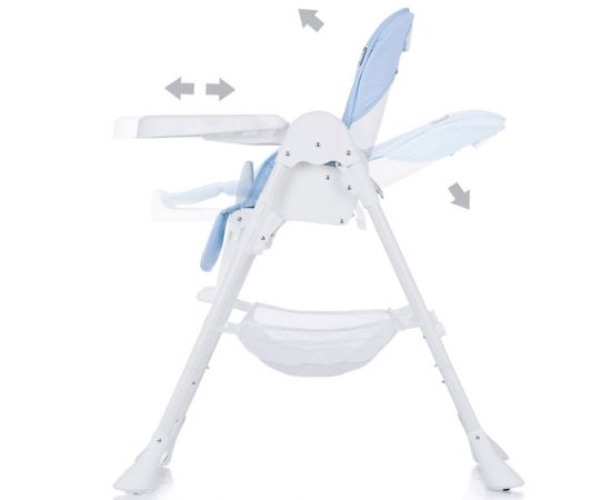 Scaun de masa Chipolino Bandi Blue, Culoare: Albastru,poza 3
