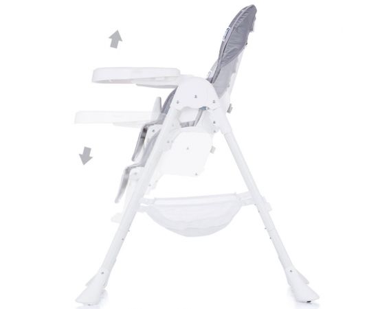 Scaun de masa Chipolino Bandi Grey, Culoare: Gri,poza 4
