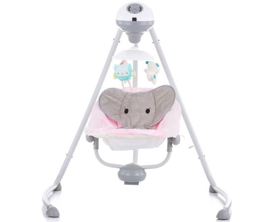 Leagan electric Chipolino Aida pink dumbo, Culoare: Roz,poza 2