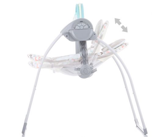Leagan electric Chipolino Felicity Lion, Culoare: Maro,poza 2
