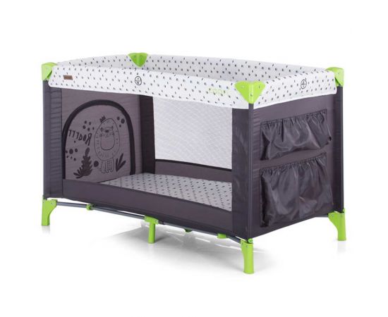 Patut pliabil Chipolino Capri Lime, Culoare: Verde,poza 2