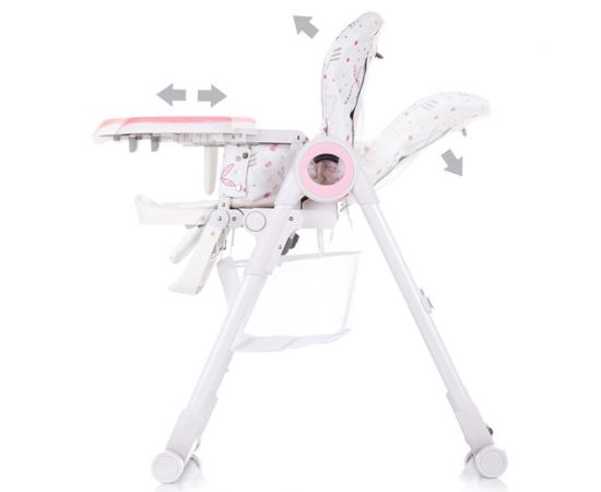 Scaun de masa Chipolino Master Chef orchid, Culoare: Mov,poza 3
