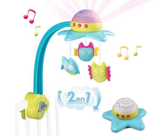 Carusel muzical Smoby Cotoons Star 2 in 1