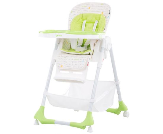 Scaun de masa Chipolino Gelato lime green, Culoare: Verde