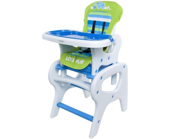 Scaun de masa Multifunctional Albastru - Sun Baby