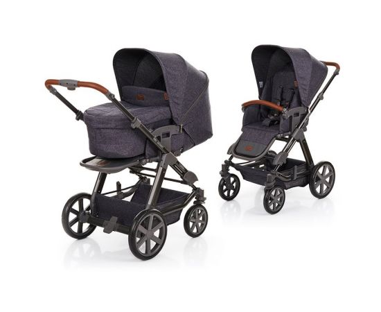 Carucior Turbo 4 Street ABC Design, Culoare: Gri/Negru