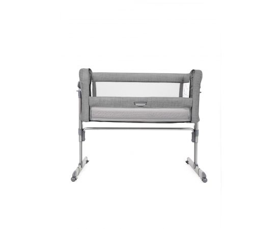 Patut Pliant 2 in 1 Joie Roomie Glide Starry Night, Culoare: Gri deschis,poza 5