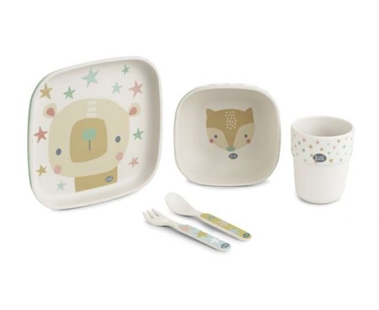 Set harnire 5 piese din bamboo by Jane