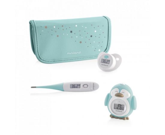 Set termometre Thermokit Azure Miniland Baby, Culoare: Turquoise