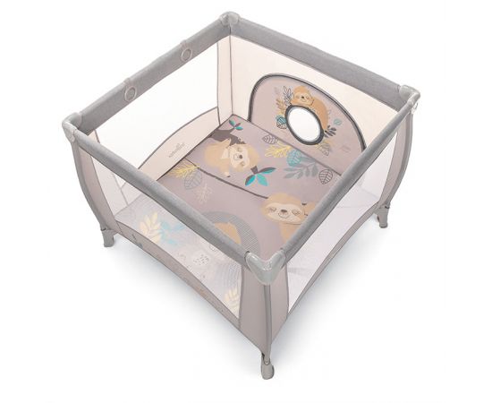 Tarc de joaca pliabil Baby Design Play UP 09 Beige 2020, Culoare: Crem