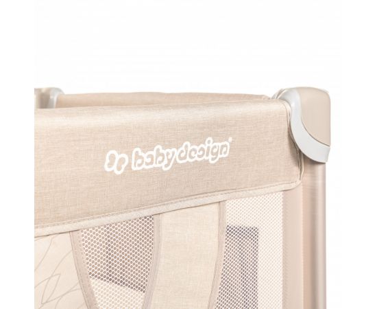Baby Design Simple patut pliabil - 09 Beige 2020,poza 2