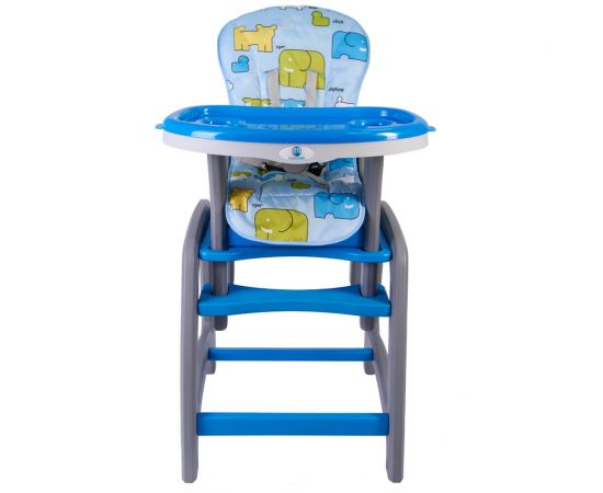 Scaun de masa multifunctional albastru Kidscare, Culoare: Albastru