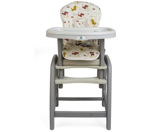 Scaun de masa multifunctional crem Kidscare, Culoare: Crem