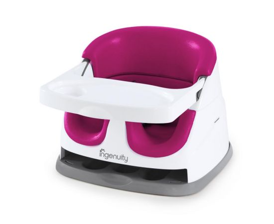 Scaun de masa 2 in 1 Ingenuity Pink Flambe, Culoare: Mov