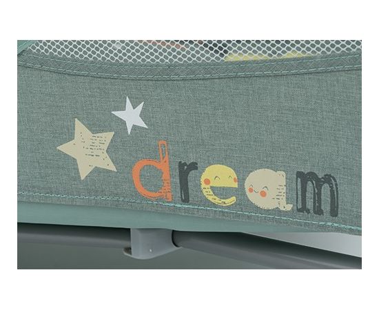 Patut Pliabil cu 2 nivele Baby Design Dream 07 Light Grey 2019, Culoare: Gri,poza 3