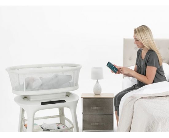 Cos de dormit cu leganare 4Moms MamaRoo,poza 3
