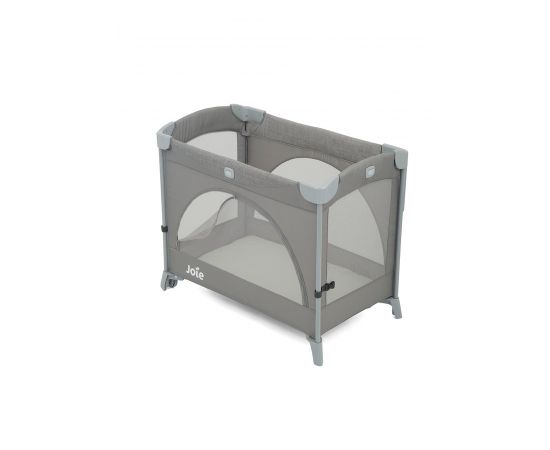 Patut pliant pentru cosleeping Joie Kubbie Foggy Gray, Culoare: Gri, Dimensiuni: 95x65