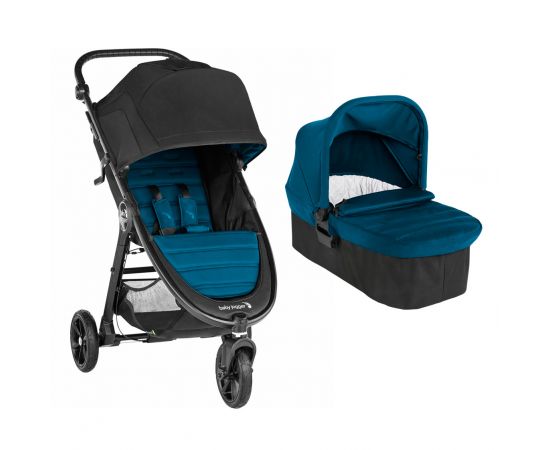 Carucior sistem 2 in 1 Baby Jogger City Mini GT2 Mystic, Culoare: Turquoise