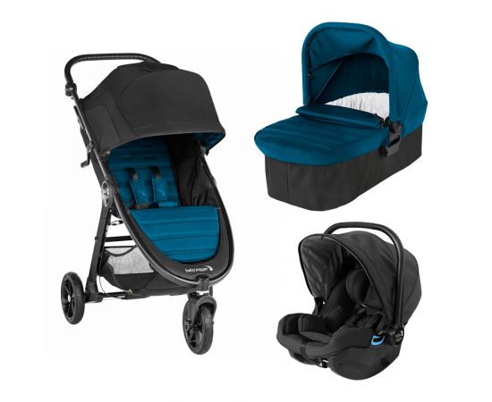 Carucior sistem 3 in 1 Baby Jogger City Mini GT2 Mystic, Culoare: Turquoise