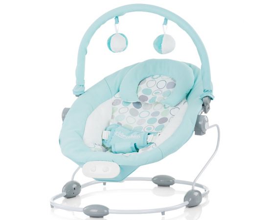 Scaunel balansoar Chipolino Siesta blue, Culoare: Blue,poza 2
