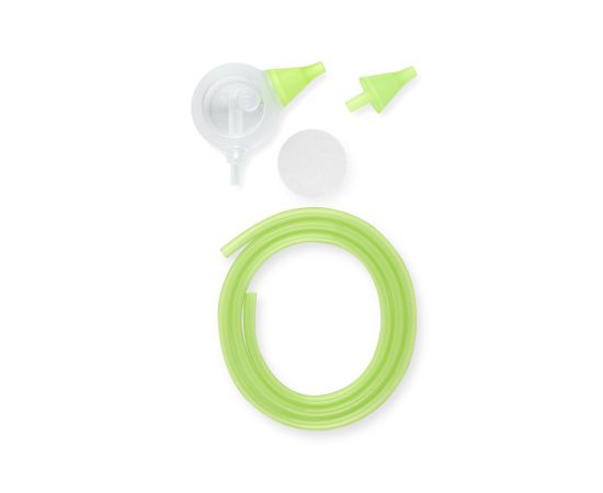 Set accesorii aspirator nazal electric Nosiboo Pro verde, Culoare: Verde