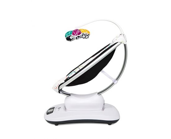 Fotoliu Balansoar Bebelusi 4MOMS MamaRoo 4.0 Cool Mesh Dark-Grey, Culoare: Gri,poza 6