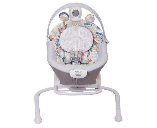 Balansoar 2 in 1 Graco Duet Sway Patchwork,poza 2