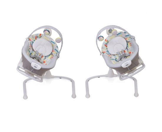 Balansoar 2 in 1 Graco Duet Sway Patchwork,poza 4