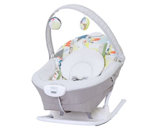 Balansoar 2 in 1 Graco Duet Sway Patchwork,poza 5
