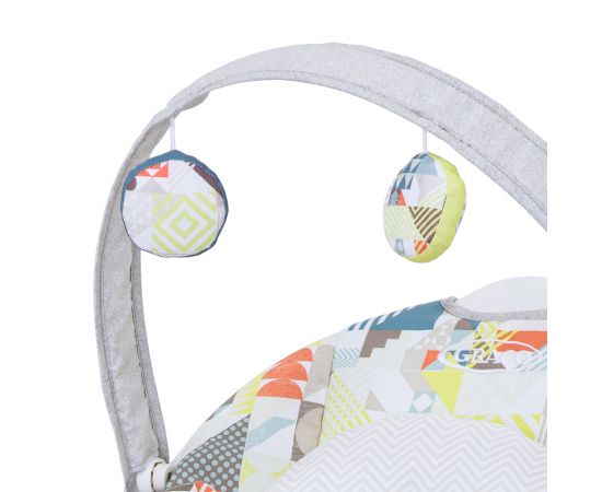 Balansoar 2 in 1 Graco Duet Sway Patchwork,poza 6