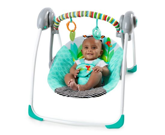 Leagan portabil Swing Zig Zag Zebra Bright Starts,poza 2